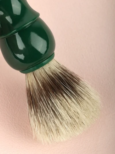 Πράσινο πινέλο ξυρίσματος