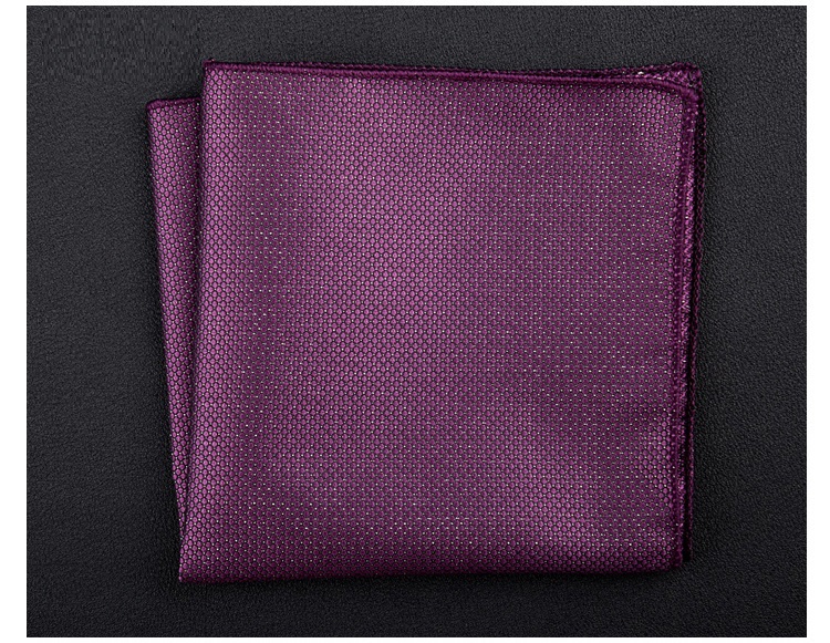 Σκούρο ροζ τετράγωνο μαντήλι τσέπης