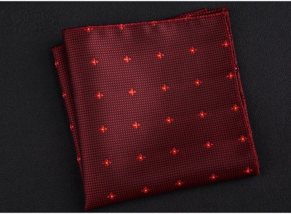 Τετράγωνο μαντήλι τσέπης με σχέδιο stars