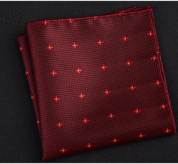 Τετράγωνο μαντήλι τσέπης με σχέδιο stars