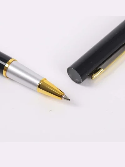 Ανδρικό στυλό πέτου Χρυσό-μαύρο
