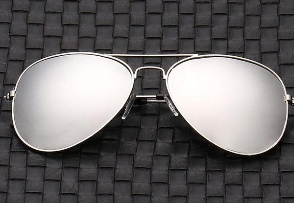 Vintage γυαλιά ηλίου αεροπορίας silver