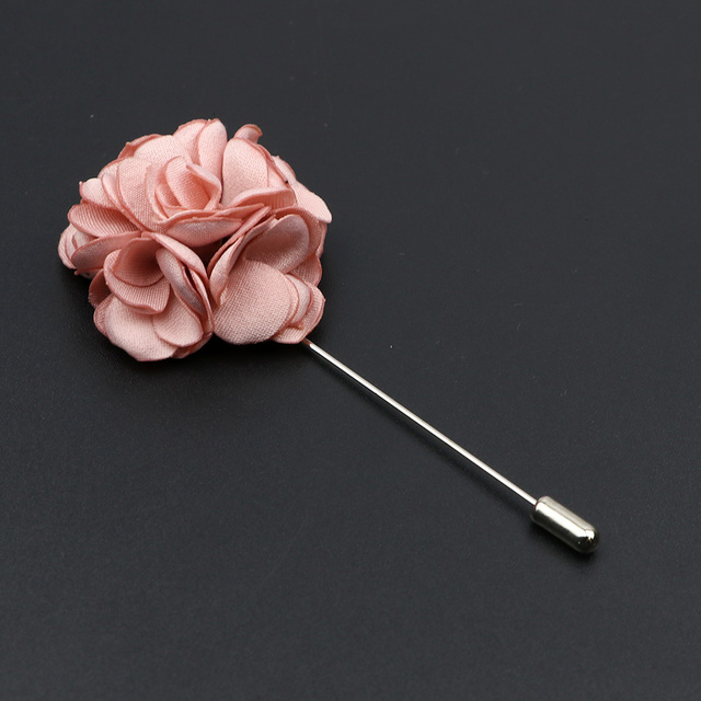 Πολυτελής καρφίτσα πέτου λουλούδι ροζ