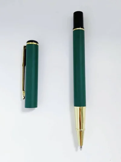 Φορητό στυλό πράσινο χρυσό μαύρο