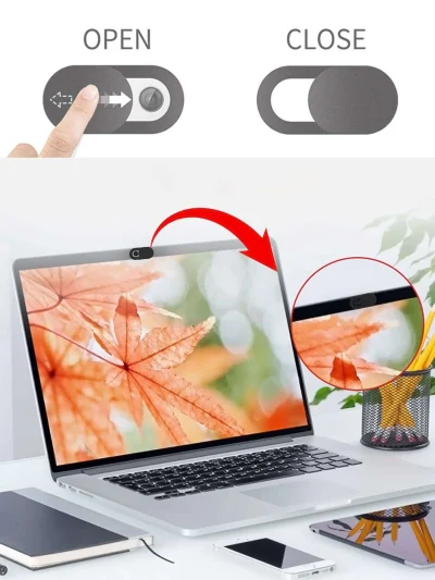 Κάλυμμα webcam 5τεμ. για smartphone ή laptop