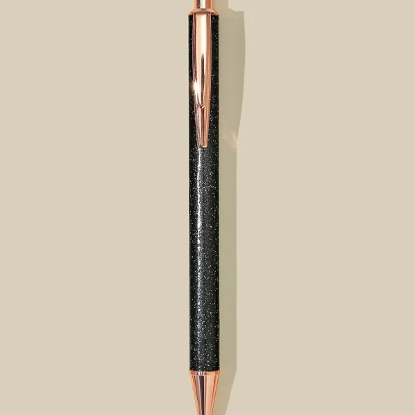Φορητό μοντέρνο στυλό μπρονζέ μαύρο