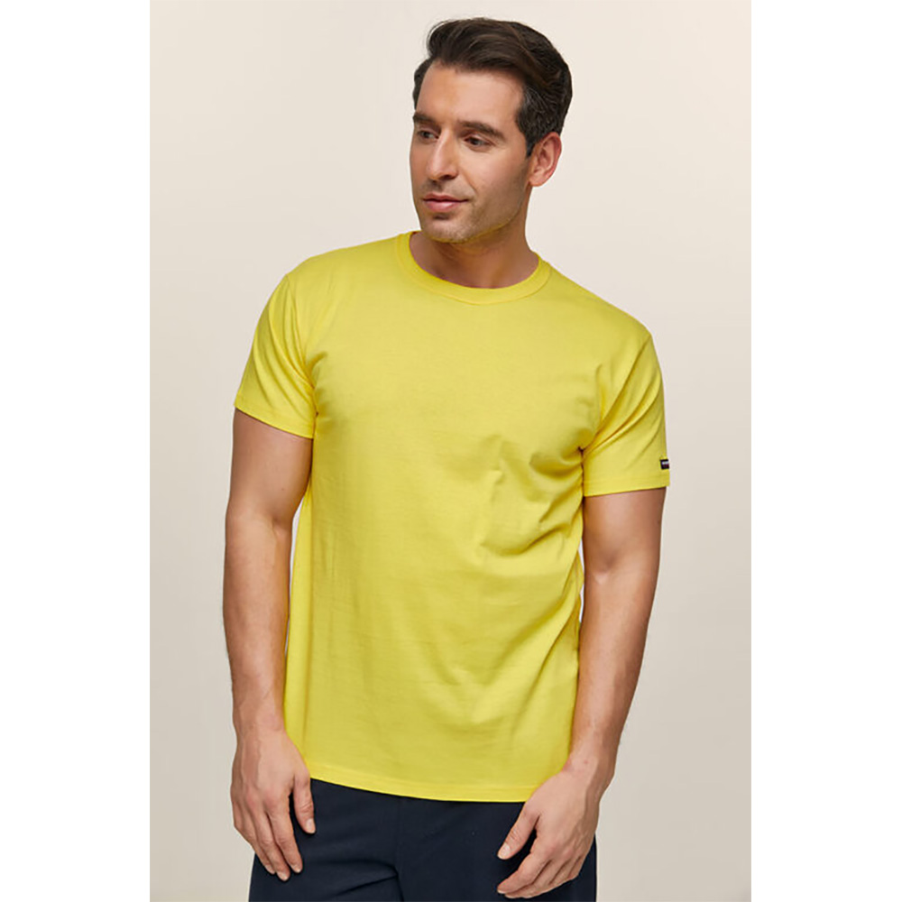 Ανδρικό T-shirt Κίτρινο με σήμα Body Move