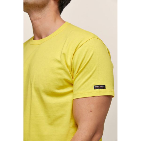Ανδρικό T-shirt Κίτρινο με σήμα Body Move