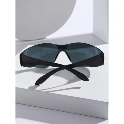Μοντέρνα γυαλιά ηλίου blue-black