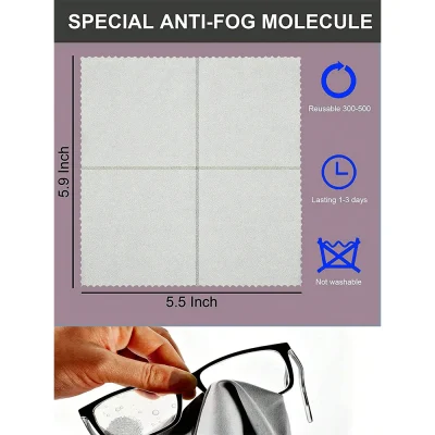 Πανί καθαρισμού γυαλιών anti-fog