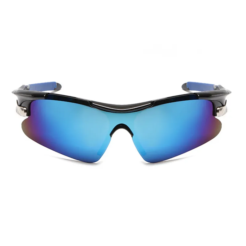 Μοντέρνα γυαλιά ηλίου ποδηλατικά black-blue