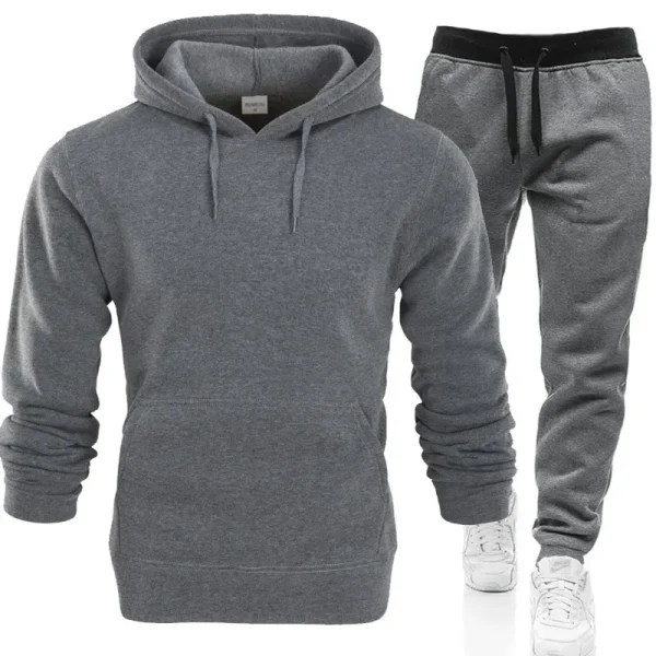 Dark grey tracksuit set