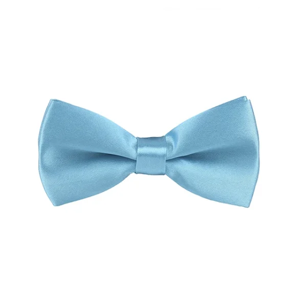 Basic Turquoise pre-tied bow tie