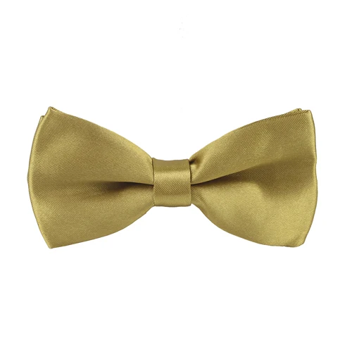 Basic Golden pre-tied bow tie