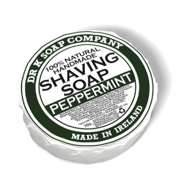 Dr K Soap Shaving Soap Peppermint 70g(100%natural)